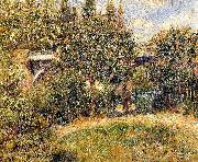 Le Pont du chemin de fer a Chatou Pierre-Auguste Renoir